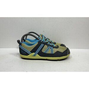 Xero Ipari Prio Barefoot Running Shoes Blue Yellow Sneakers Womens Size 6.5